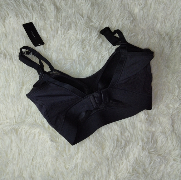 NATORI Gravity High Impact Underwire Sports Bra Black Size 30DDD - Picture 5 of 10